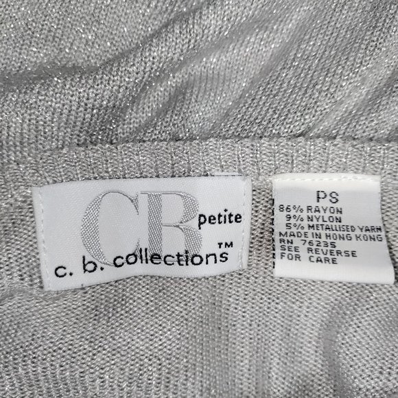 C.B. Collections - Sexy Shiny Casual Blouse - Picture 4 of 4